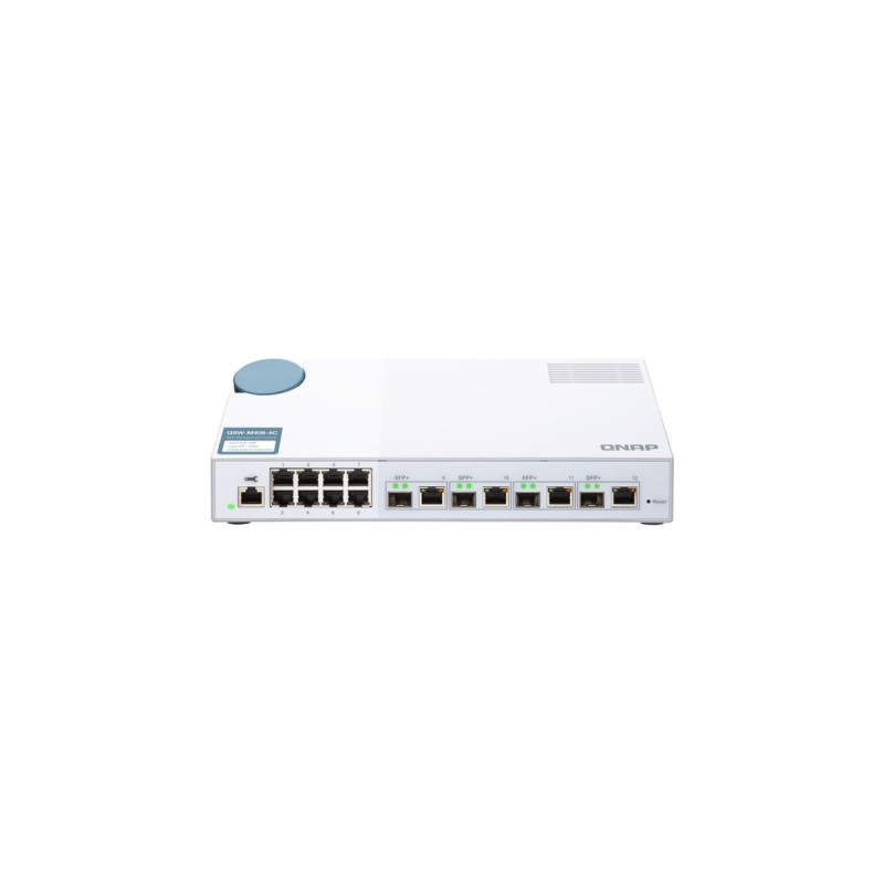 QNAP QSW-M408-4C, Switch(weiß)