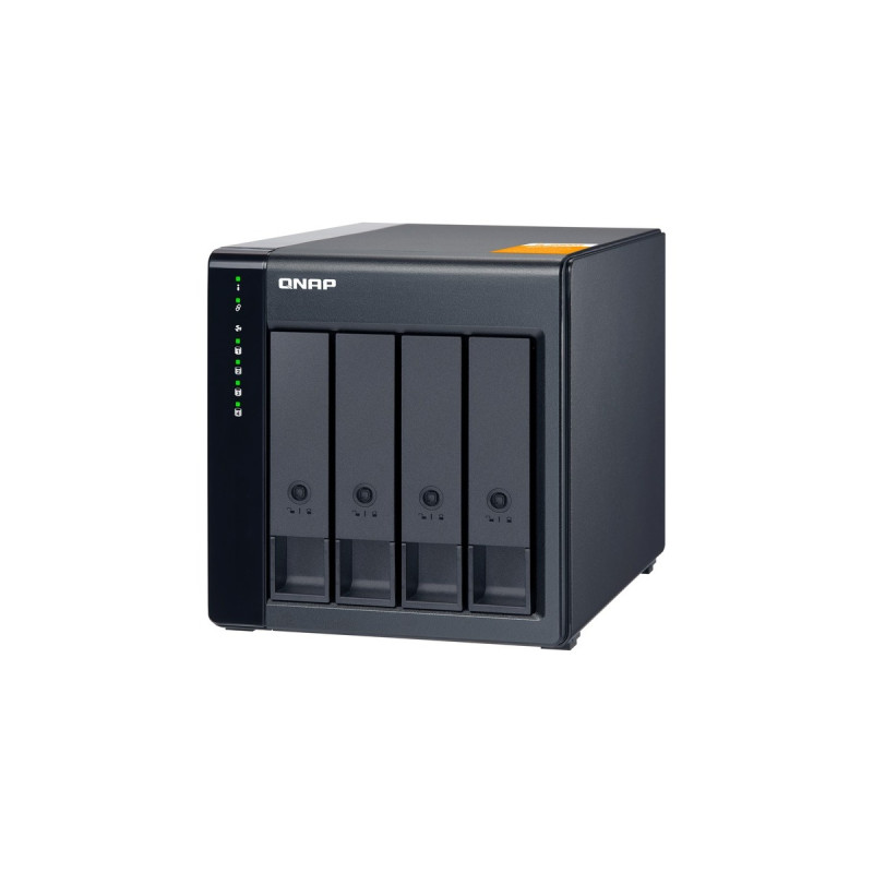 QNAP TL-D400S, Laufwerksgehäuse(schwarz)