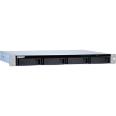 QNAP TL-R400S, Laufwerksgehäuse(schwarz, 1HE-Rackmount)