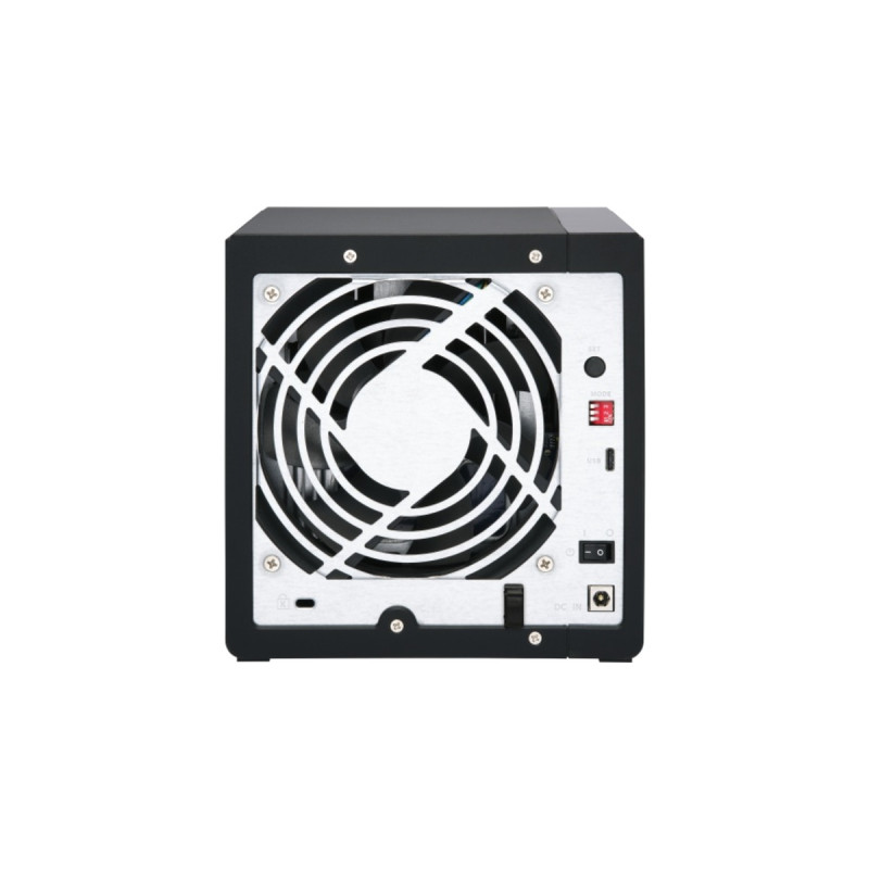 QNAP TR-004 Erweiterungsgehäuse, Laufwerksgehäuse(schwarz, RAID-Unterstützung)