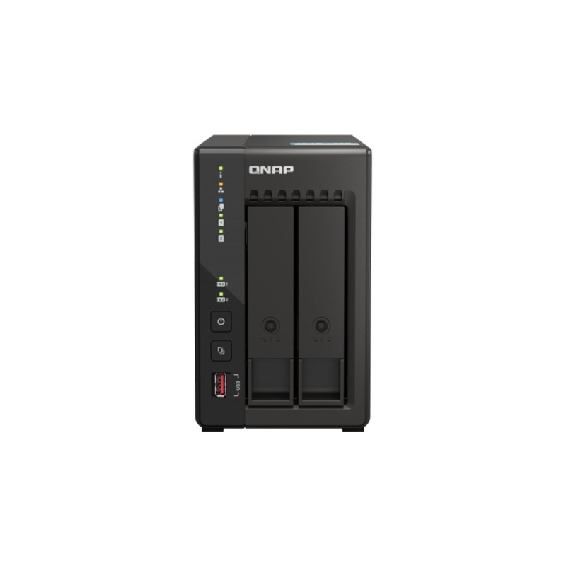 QNAP TS-253E-8G, NAS(schwarz)