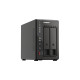 QNAP TS-253E-8G, NAS(schwarz)