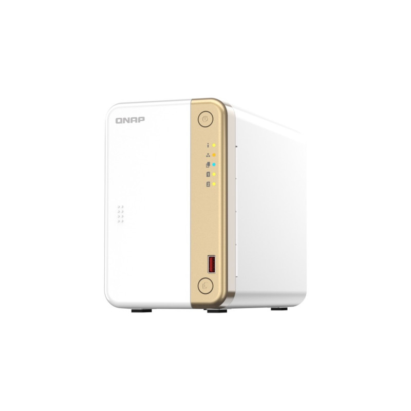 QNAP TS-262-4G, NAS(weiß)