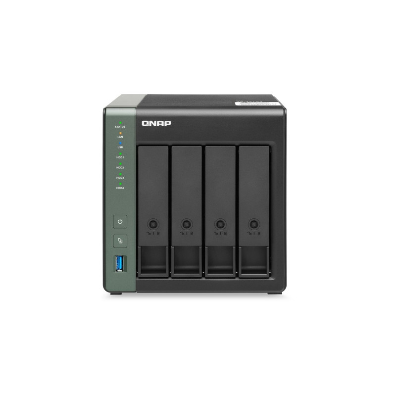 QNAP TS-431X3-4G, NAS(schwarz/grau)