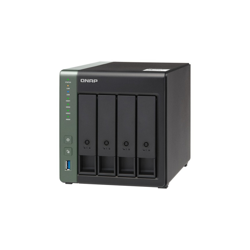QNAP TS-431X3-4G, NAS(schwarz/grau)