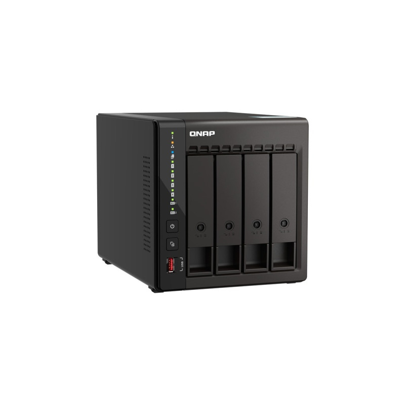 QNAP TS-453E-8G, NAS(schwarz)