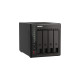 QNAP TS-453E-8G, NAS(schwarz)