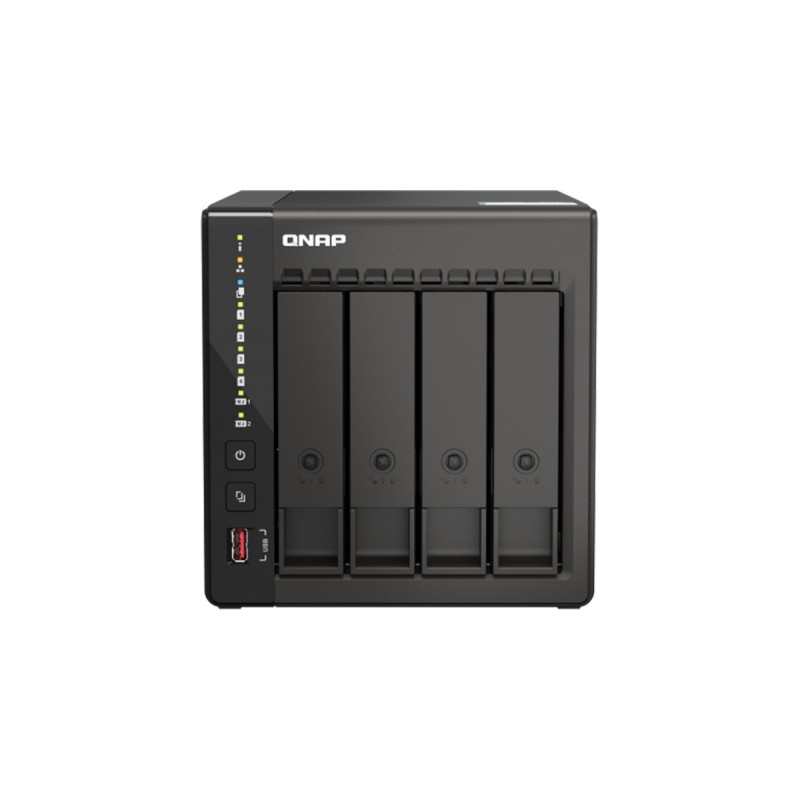 QNAP TS-453E-8G, NAS(schwarz)