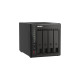 QNAP TS-453E-8G, NAS(schwarz)