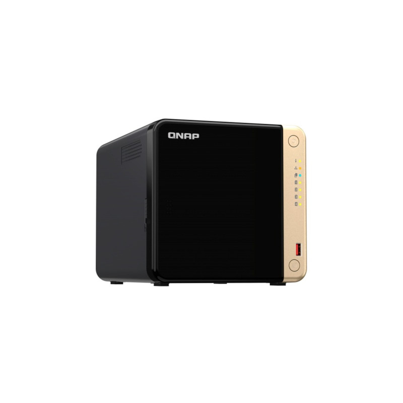 QNAP TS-464-8G, NAS(schwarz)