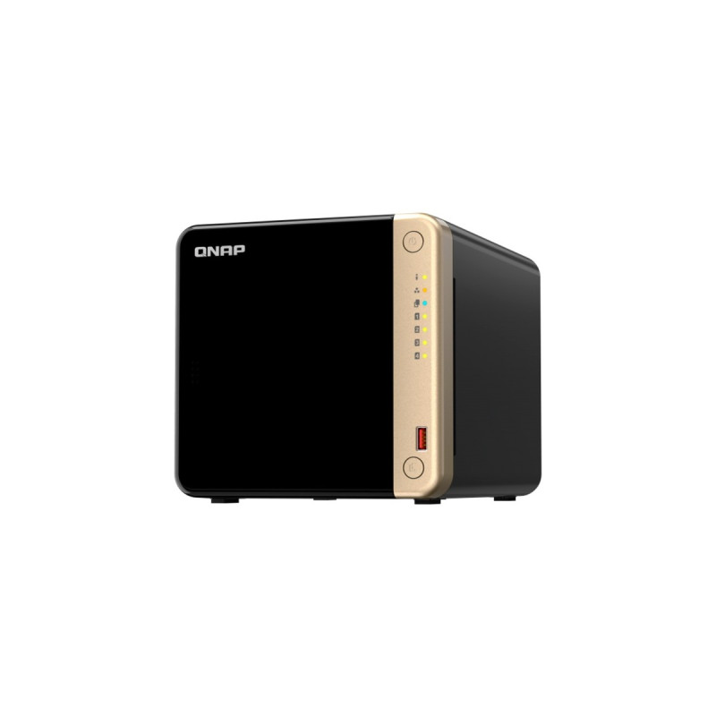 QNAP TS-464-8G, NAS(schwarz)