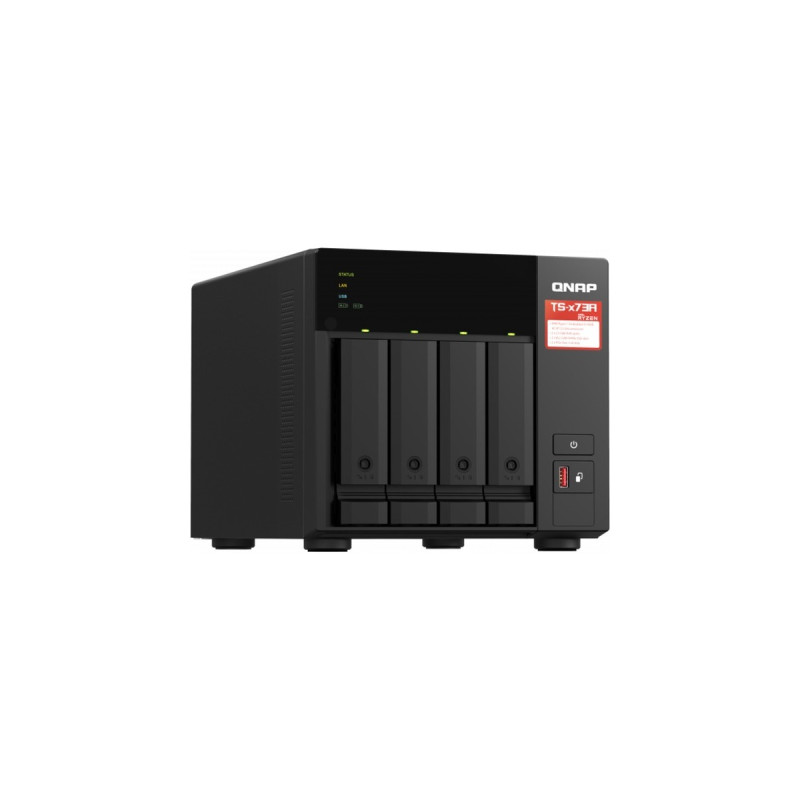 QNAP TS-473A-8G, NAS(schwarz)