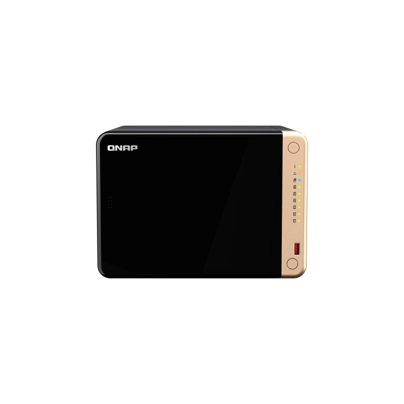 QNAP TS-664-8G, NAS(schwarz)