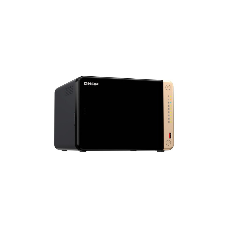 QNAP TS-664-8G, NAS(schwarz)