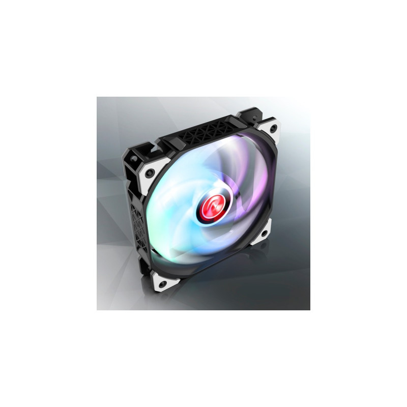 RAIJINTEK AGERAS 12 ARGB-2, Gehäuselüfter(schwarz)