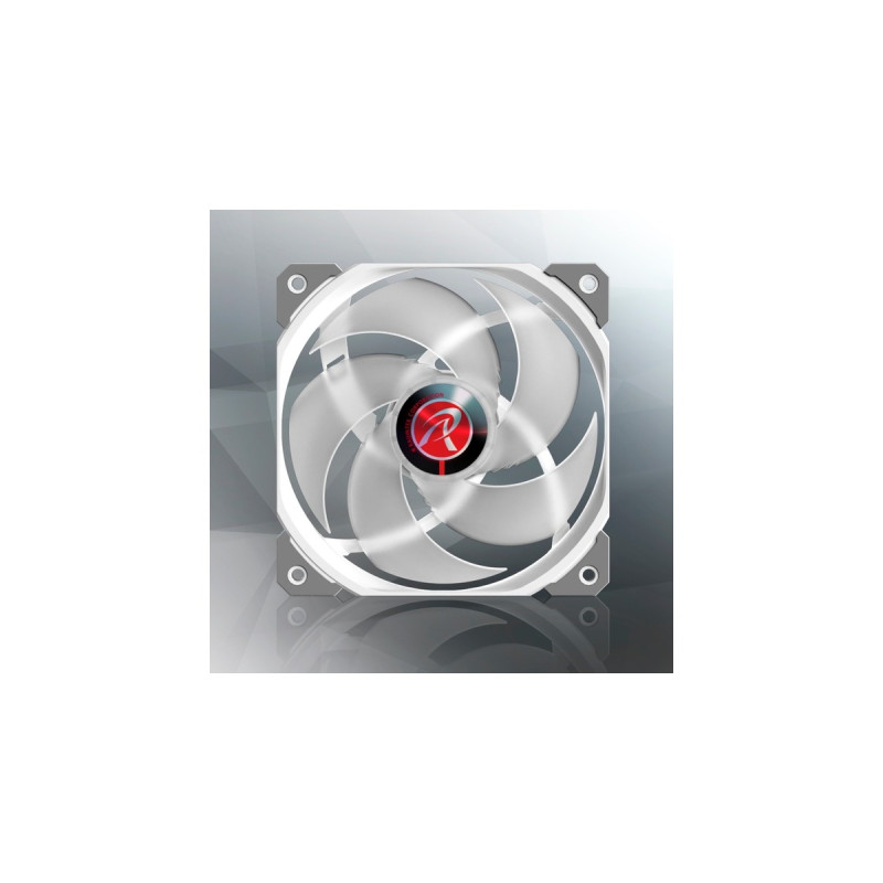 RAIJINTEK AGERAS 12 WHITE ARGB-1, Gehäuselüfter(weiß)