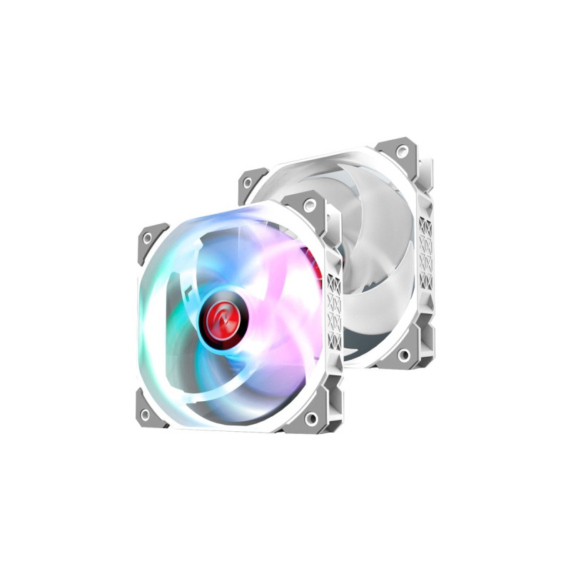 RAIJINTEK AGERAS 12 WHITE ARGB-2, Gehäuselüfter(weiß)