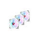 RAIJINTEK AGERAS 12 WHITE ARGB-3, Gehäuselüfter(weiß)
