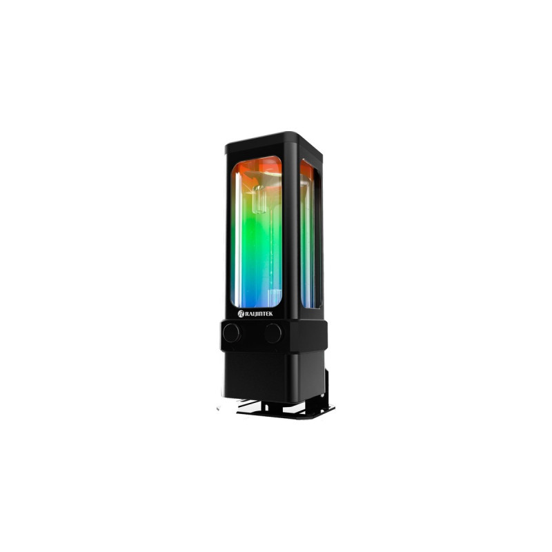 RAIJINTEK ANTILA D5 EVO RBW, Ausgleichsbehälter(schwarz/transparent, Reservoir/Pumpen Combo)