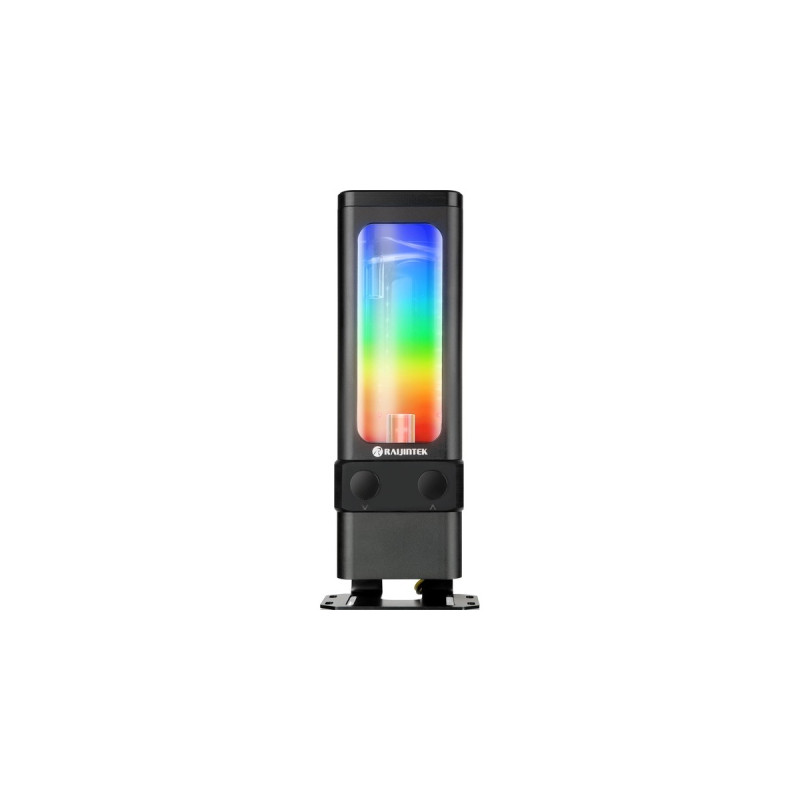 RAIJINTEK ANTILA D5 EVO RBW, Ausgleichsbehälter(schwarz/transparent, Reservoir/Pumpen Combo)