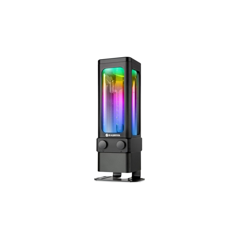 RAIJINTEK ANTILA D5 EVO RBW, Ausgleichsbehälter(schwarz/transparent, Reservoir/Pumpen Combo)