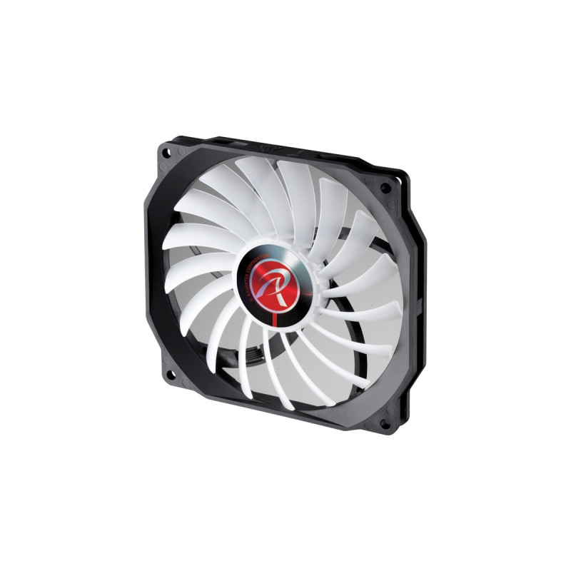 RAIJINTEK Aeolus ß- ARGB 120x130x13, Gehäuselüfter(schwarz/weiß)