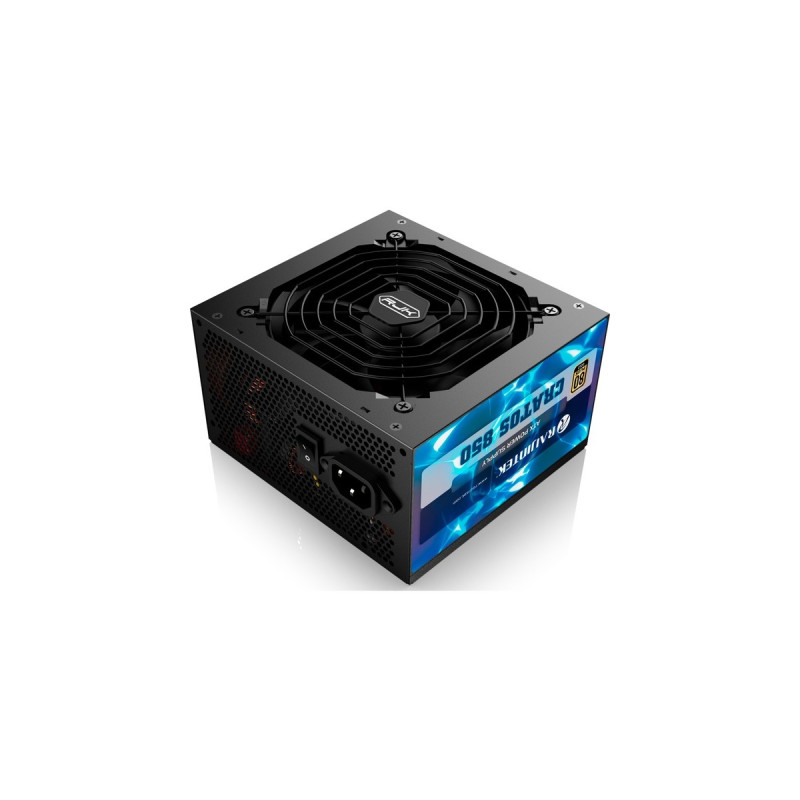 RAIJINTEK CRATOS 850 BLACK, PC-Netzteil(schwarz, Kabel-Management, 850 Watt)