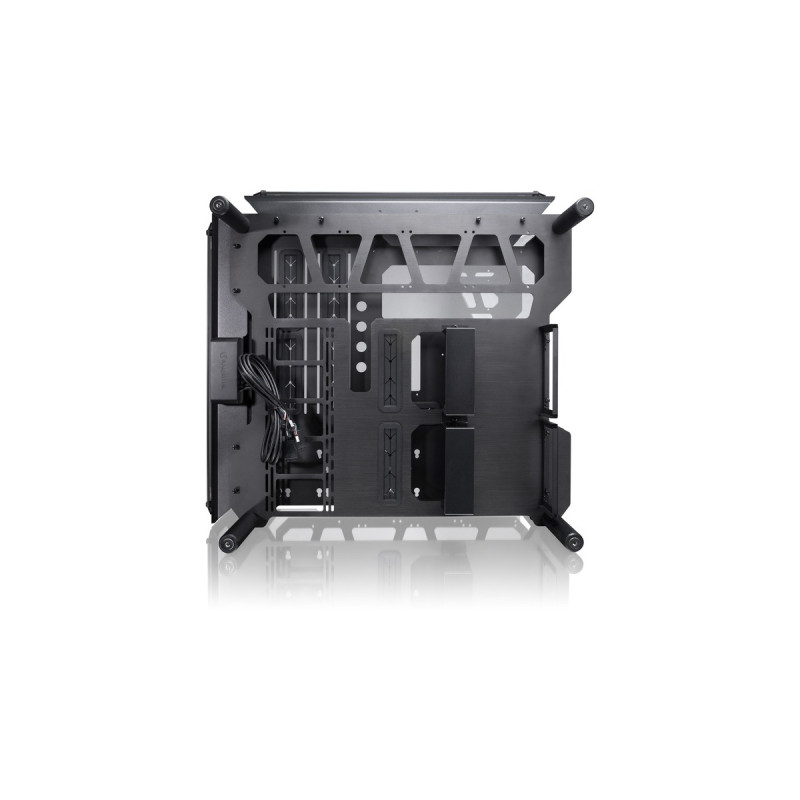 RAIJINTEK ENYO, Bench/Show-Gehäuse(schwarz, Tempered Glass, Outlet)