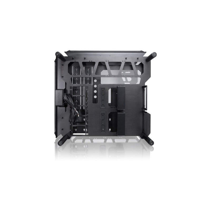 RAIJINTEK ENYO, Bench/Show-Gehäuse(schwarz, Tempered Glass)