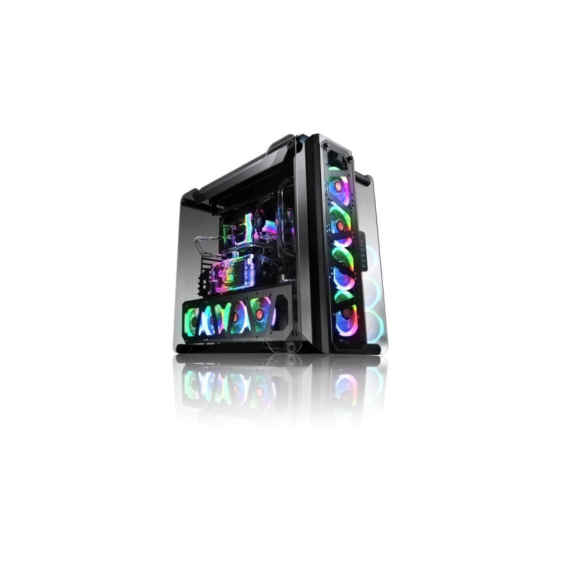 RAIJINTEK ENYO, Bench/Show-Gehäuse(schwarz, Tempered Glass)