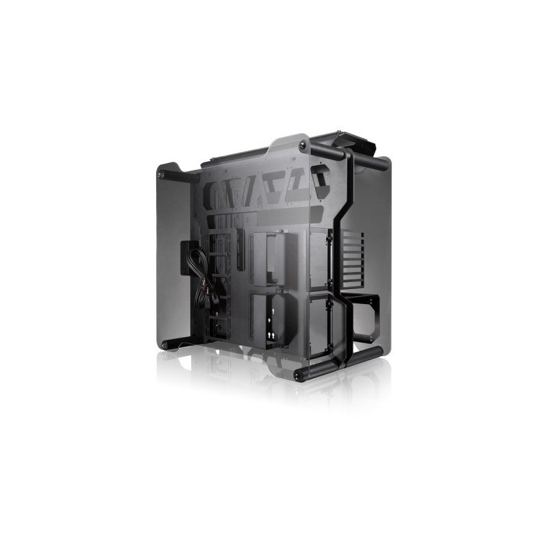 RAIJINTEK ENYO, Bench/Show-Gehäuse(schwarz, Tempered Glass, Outlet)