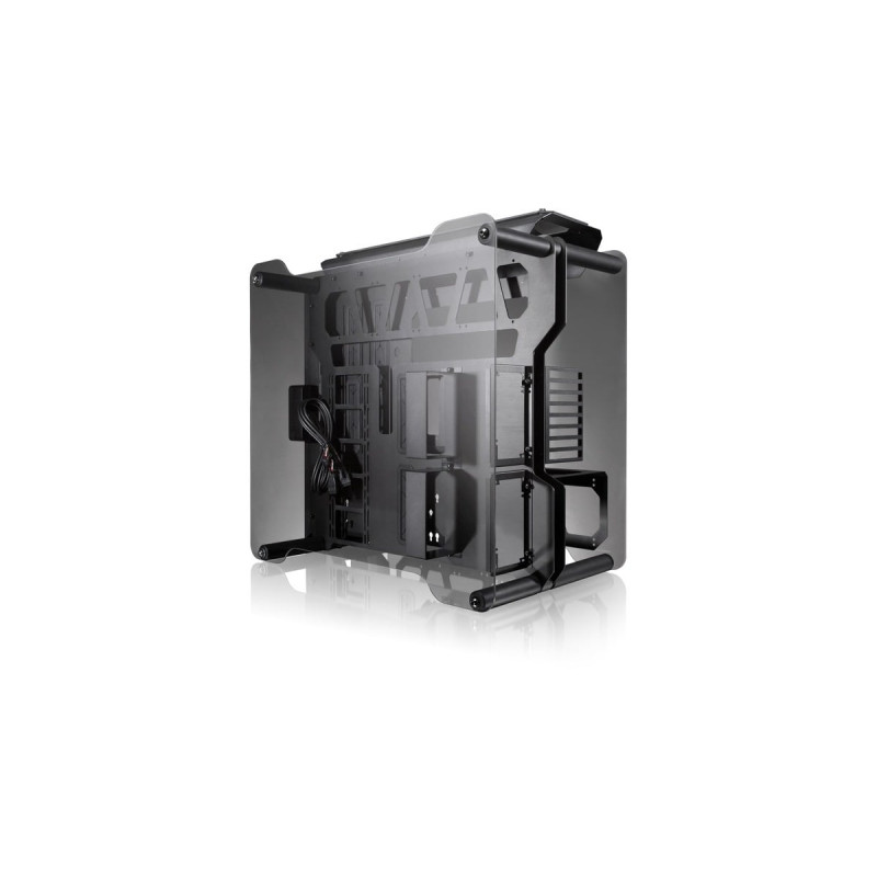 RAIJINTEK ENYO, Bench/Show-Gehäuse(schwarz, Tempered Glass)