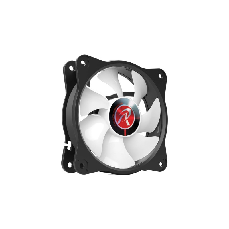 RAIJINTEK EOS 9 RBW ADD-1 100x100x25, Gehäuselüfter(schwarz/transparent, 1 Stück, ohne Controller)