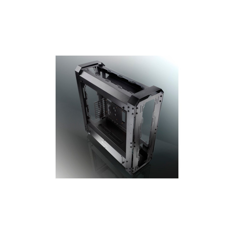 RAIJINTEK ERIS EVO, Bench/Show-Gehäuse(schwarz, Tempered Glass)
