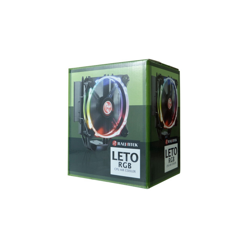 RAIJINTEK LETO RGB, CPU-Kühler(schwarz)