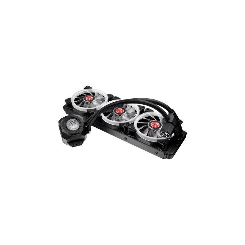 RAIJINTEK ORCUS 360 RBW 360mm, Wasserkühlung(schwarz, nachfüllbar)