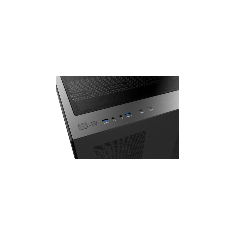 RAIJINTEK PAEAN C7, Tower-Gehäuse(schwarz)