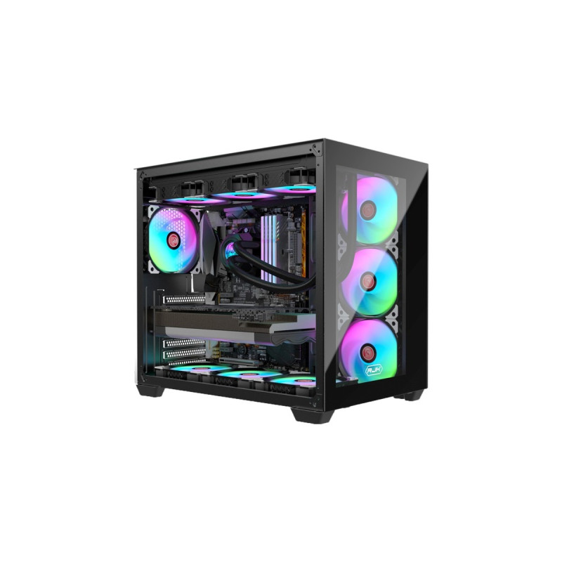 RAIJINTEK PAEAN C7, Tower-Gehäuse(schwarz)