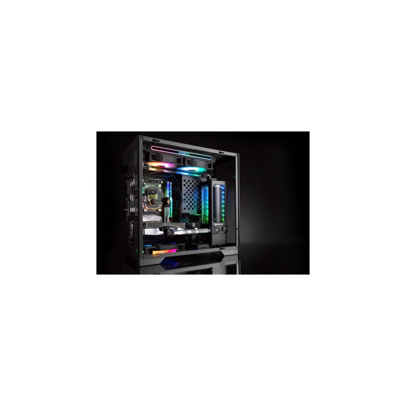 RAIJINTEK PAEAN MINI, Tower-Gehäuse(schwarz, Tempered Glass)