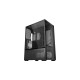 RAIJINTEK PAEAN PREMIUM, Tower-Gehäuse(schwarz, Seitenteil aus Tempered Glass)