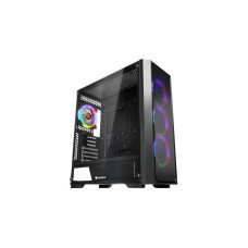 RAIJINTEK PONOS MS4, Tower-Gehäuse(schwarz, FULL MESH Version)