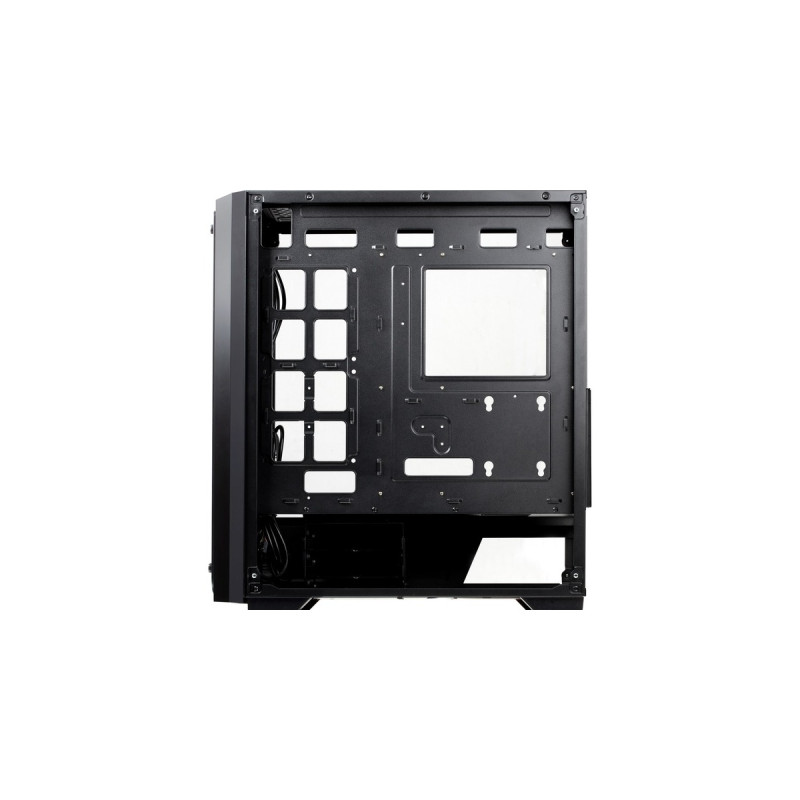 RAIJINTEK PONOS TG4, Tower-Gehäuse(schwarz, Tempered Glass Version)