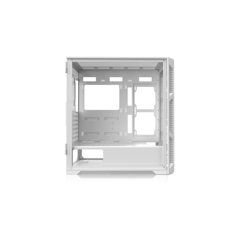 RAIJINTEK PONOS ULTRA WHITE MS4, Tower-Gehäuse(weiß, Seitenteil aus Tempered Glass)