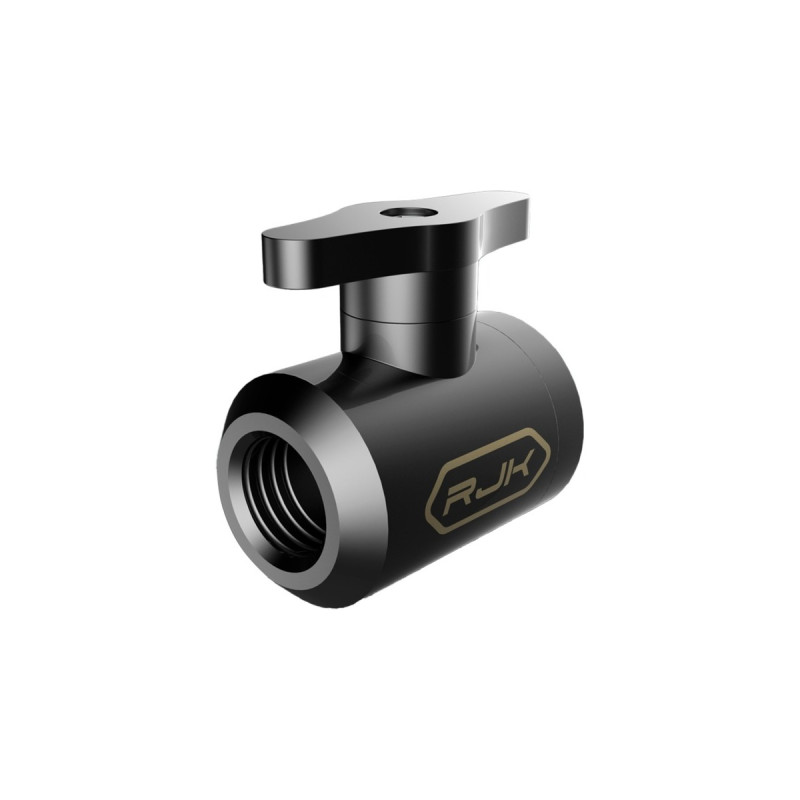 RAIJINTEK RJK Draining Valve Black, Ventil(schwarz)