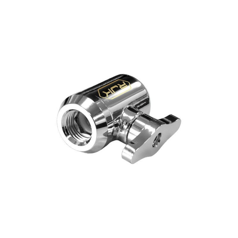 RAIJINTEK RJK Draining Valve Silver, Ventil(silber)