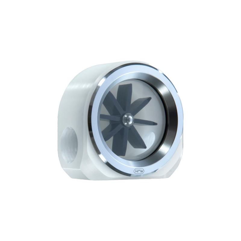 RAIJINTEK RJK - FLOW METER WHITE, Durchflussanzeiger(weiß)