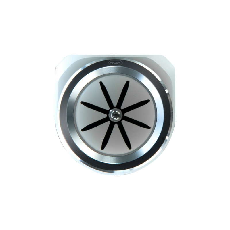 RAIJINTEK RJK - FLOW METER WHITE, Durchflussanzeiger(weiß)