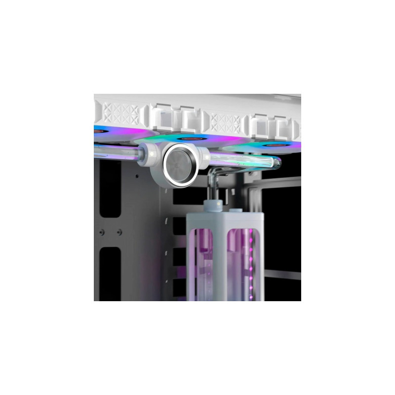 RAIJINTEK RJK - FLOW METER WHITE, Durchflussanzeiger(weiß)