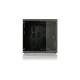 RAIJINTEK THETIS BLACK WINDOW, Tower-Gehäuse(schwarz, Tempered Glass)
