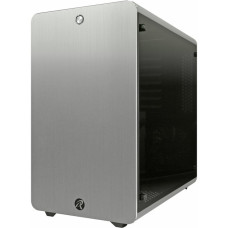 RAIJINTEK THETIS SILVER WINDOW, Tower-Gehäuse(silber, Tempered Glass)